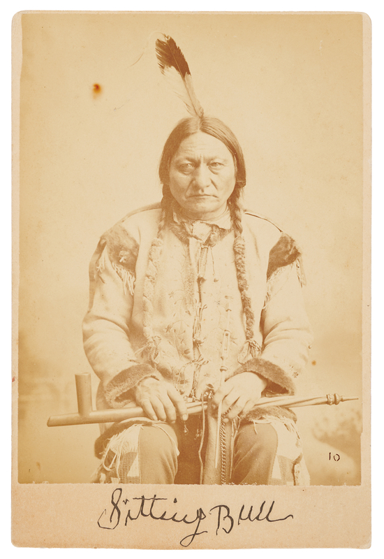 Lot 6056 Sitting Bull Cabinet Photograph by Palmquist & Jurgens