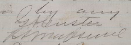 Lot #6031 George A. Custer Autograph Telegram Signed, Maintaining Order on the Dakota Frontier Two Months Before the Battle of the Little Bighorn - Image 2