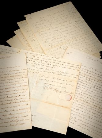 Lot #6006 William Henry Harrison (4) Letters