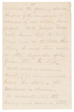 Lot #6030 George A. Custer: 1876 Little Bighorn Campaign Archive of Capt. Otho Michaelis - (29) Letters: 