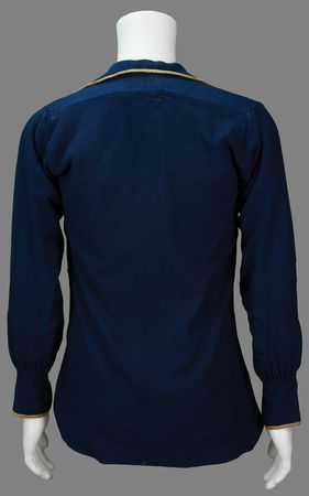 Lot #6026 George A. Custer's Navy Blue Wool Bib Shirt, Worn in One of His Most Famous Photographs from the 1873 Yellowstone Expedition - Image 2