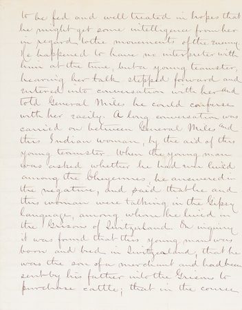 Lot #6009 James A. Garfield Letter Signed, Investigating an Interpreter's Claim as to the 