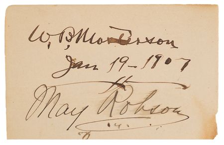 Lot #6120 Bat Masterson Signature - Rare Autograph