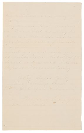 Lot #6149 James-Younger Gang: J. B. Dunn Autograph