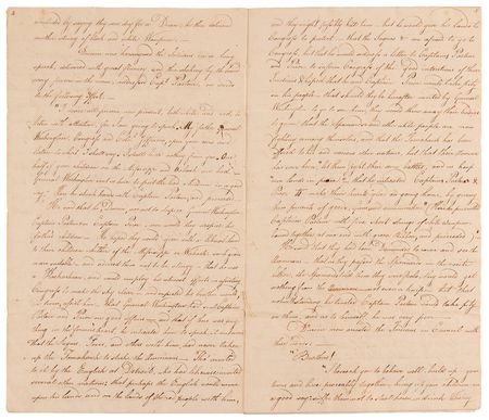 Lot #6061 Council at Vincennes: Manuscript Record of a Peace Council with Chiefs and Warriors of the Saque, Fox, and Kaskaskias (1794) - Image 4