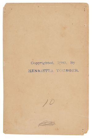 Lot #6154 Jim and Bob Younger (2) Cabinet Photographs, with a Jim Younger Signature - Image 5