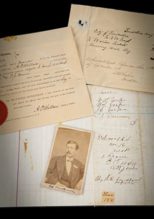 Lot #6113 Wyatt and Virgil Earp Archive: Signed