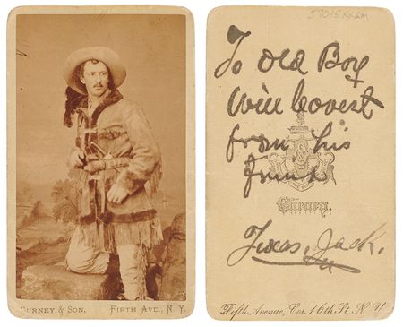 Lot #6179 Texas Jack Omohundro Signed