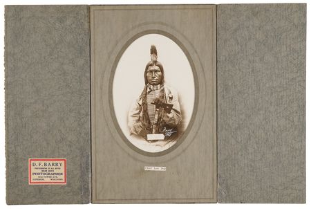 Lot #6077 Low Dog Original Photograph by D. F. Barry - Image 2