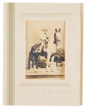 Lot #6174 Gordon S. 'Pawnee Bill' Lillie and Captain Jack (2) Signed Items - Image 3