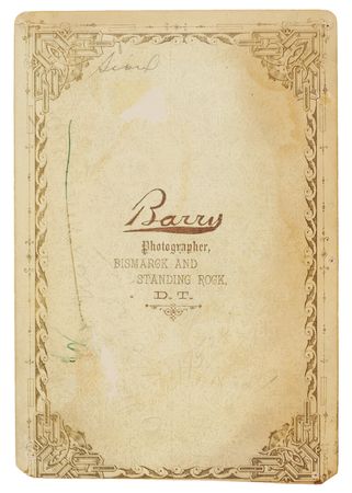 Lot #6051 Rain-in-the-Face Cabinet Photograph by D. F. Barry - Image 2