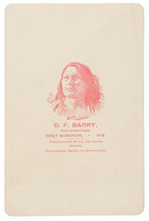 Lot #6082 Long Feather Cabinet Photograph by D. F. Barry - Image 2