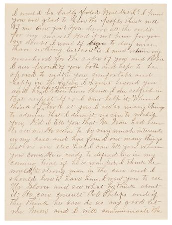 Lot #6135 Frank James Autograph Letter Signed from Gallatin Jail, Wary of His Defense - “I don’t think they know one devilish thing about it” (May 9, 1883) - Image 3