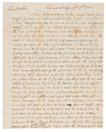 Lot #6015 William Wilson Autograph Letter Signed: