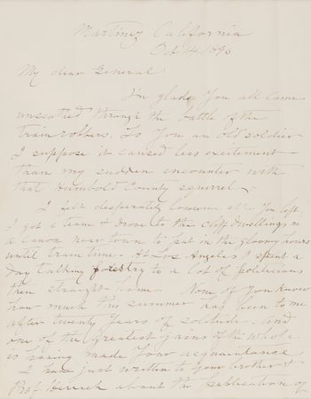 Lot #6024 John Muir Autograph Letter Signed: 
