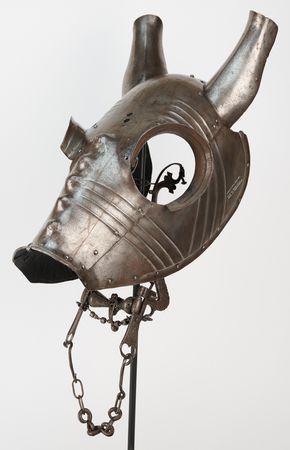 Lot #6091 Spanish Colonial Horse Chanfron