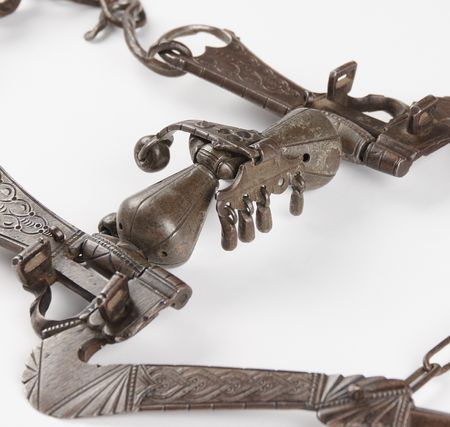 Lot #6091 Spanish Colonial Horse Chanfron (Chaffron) - Conquistador Era, 15th-16th Century - Image 12