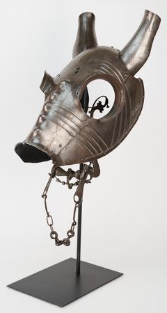 Lot #6091 Spanish Colonial Horse Chanfron (Chaffron) - Conquistador Era, 15th-16th Century - Image 2