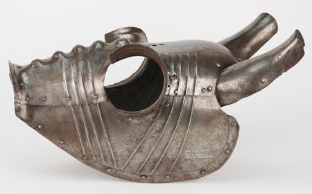 Lot #6091 Spanish Colonial Horse Chanfron (Chaffron) - Conquistador Era, 15th-16th Century - Image 5