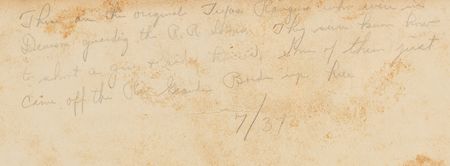 Lot #6111 Texas Rangers Original Oversized Photograph - 