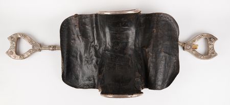 Lot #6095 Simon Bolivar 1825 Silver-Mounted Horse Saddle, Bridle, and Trunk - A Finely Detailed Presentation to 