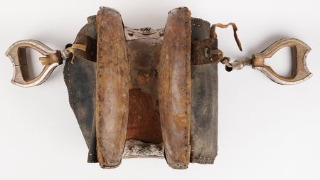 Lot #6095 Simon Bolivar 1825 Silver-Mounted Horse Saddle, Bridle, and Trunk - A Finely Detailed Presentation to 