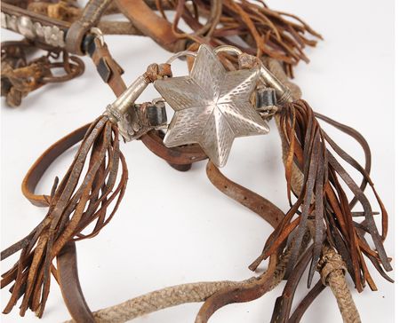 Lot #6095 Simon Bolivar 1825 Silver-Mounted Horse Saddle, Bridle, and Trunk - A Finely Detailed Presentation to 