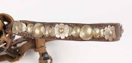 Lot #6095 Simon Bolivar 1825 Silver-Mounted Horse Saddle, Bridle, and Trunk - A Finely Detailed Presentation to 