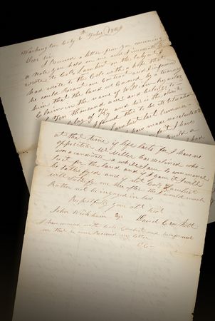 Lot #6108 David Crockett Autograph Letter Signed