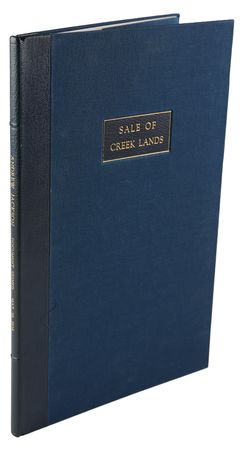 Lot #6004 Andrew Jackson Rare Presidential Endorsement Signature - Approving the Sale of Creek Nation Lands - Image 6