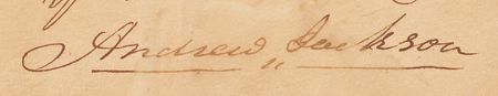 Lot #6005 Andrew Jackson Letter Signed on the 1814 Treaty of Fort Jackson - The Creek Nation Cedes 23 Million Acres in Land - Image 3