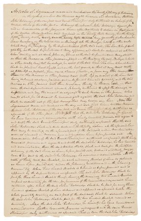 Lot #6001 James Monroe Endorsement Signature as President-Elect, Approving a Construction Contract for the Cumberland Road (“United States Western Road”) - America’s First Federally Funded Highway - Image 2
