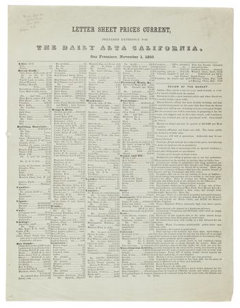 Lot #6016 Gold Rush: The Daily Alta California