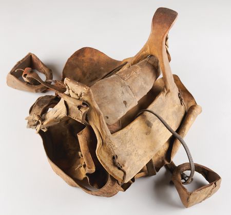 Lot #6087 Early Plains Indian Saddle (Mid-to-Late 19th Century) - Image 1