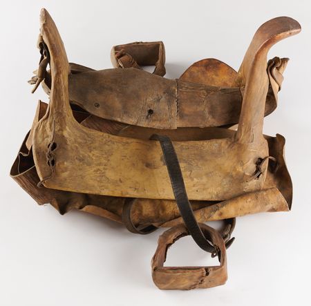 Lot #6087 Early Plains Indian Saddle (Mid-to-Late 19th Century) - Image 2