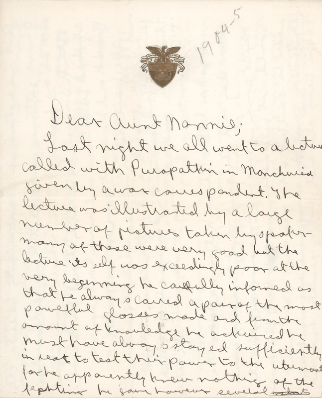 Lot 65 George S. Patton Early Autograph Letter Signed on West Point Life and Studies - 