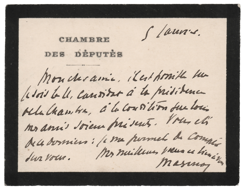 Lot 23 Andre Maginot Autograph Letter Signed - 