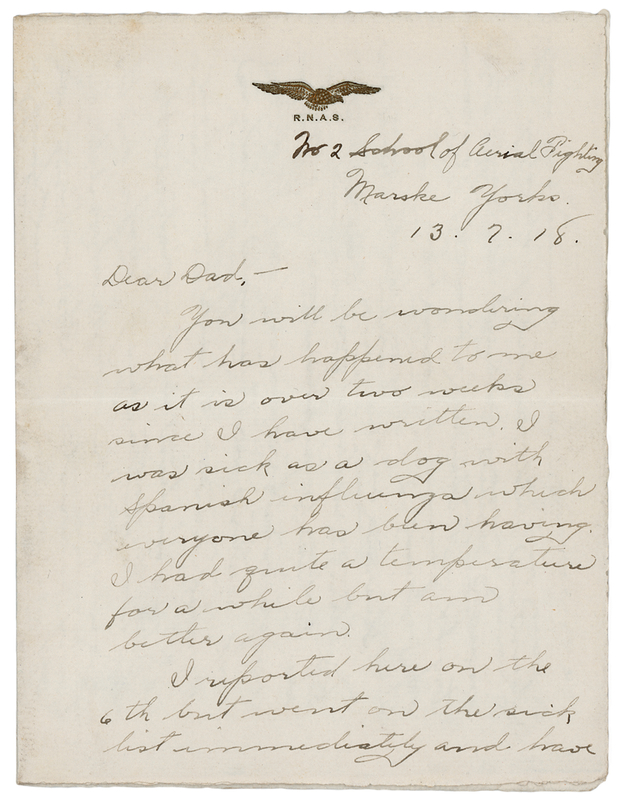 Lot 264 Roy Brown Autograph Letter Signed on the War - 