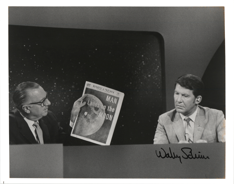 Lot 296 Wally Schirra Signed Photograph