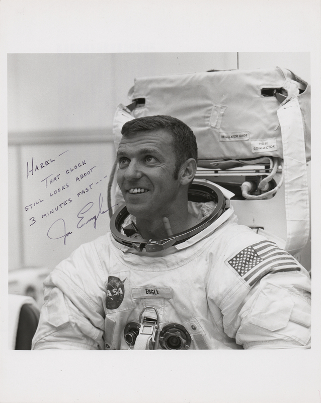 Lot 323 Joe Engle Signed Photograph