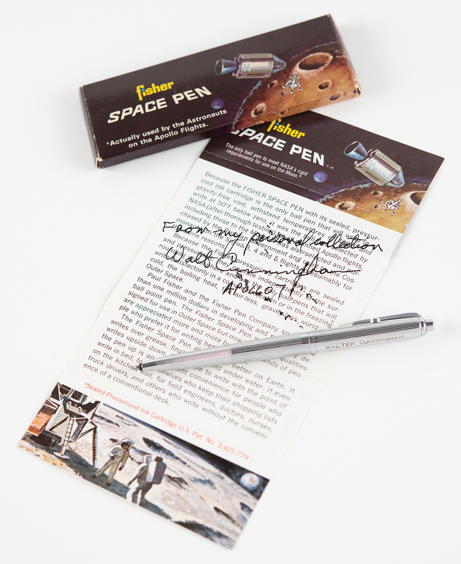 Lot 305 Fisher Space Pen (1969) - From the Personal Collection of Walt Cunningham