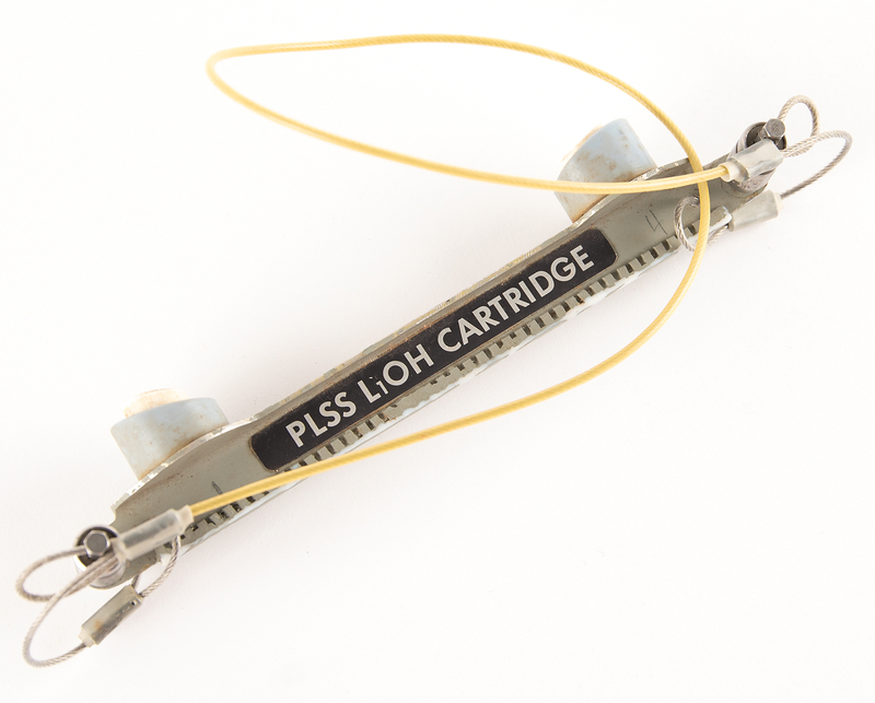 Lot 302 Apollo-Era PLSS LiOH Cartridge Storage Bracket