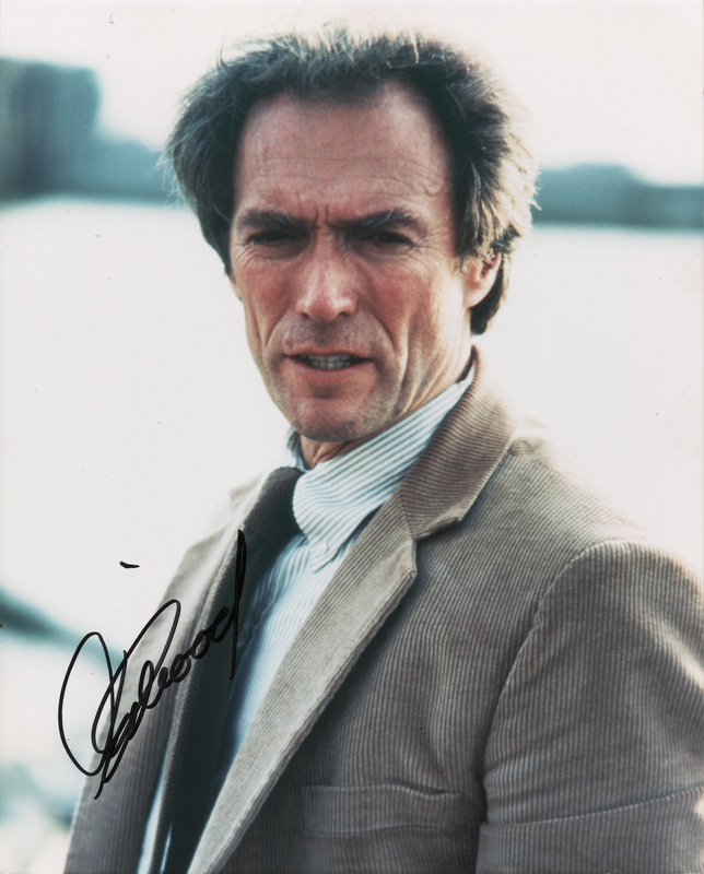 Lot 416 Clint Eastwood Signed Photograph