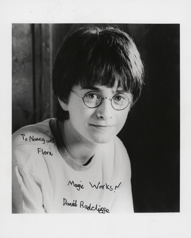 Lot 423 Harry Potter: Daniel Radcliffe Signed Photograph