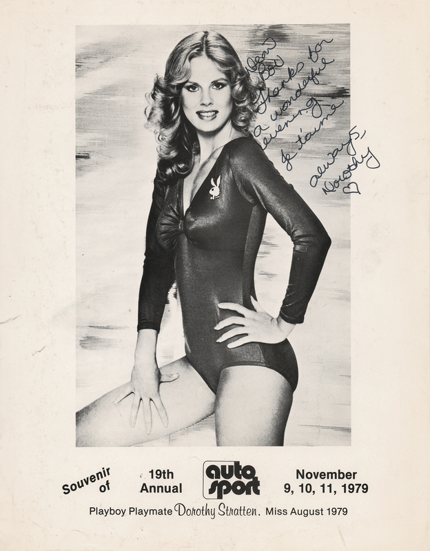 Lot 455 Dorothy Stratten Signed Photograph