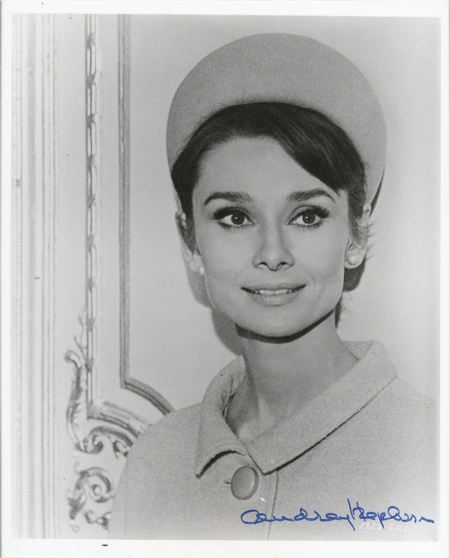 Lot 426 Audrey Hepburn Signed Photograph