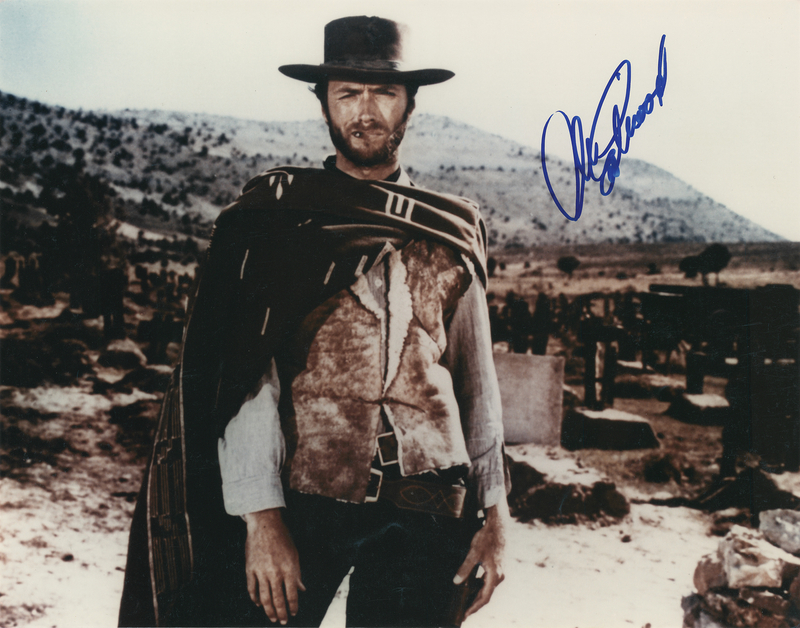 Lot 415 Clint Eastwood Signed Oversized Photograph