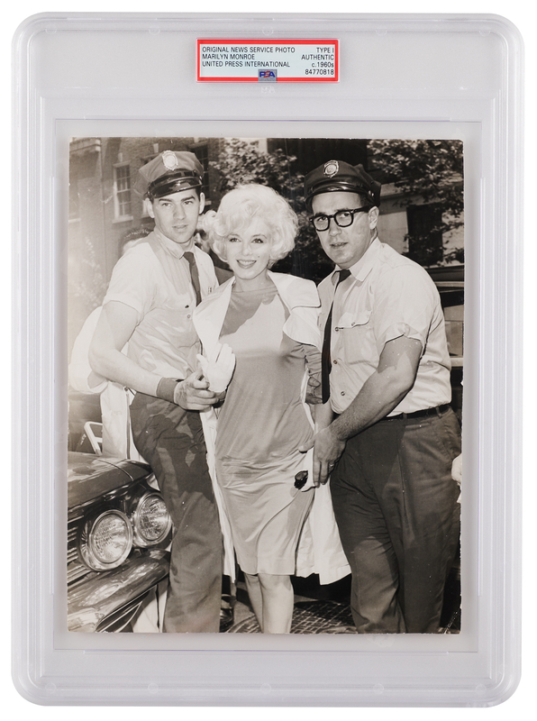Lot 445 Marilyn Monroe Original Photograph - PSA Type I