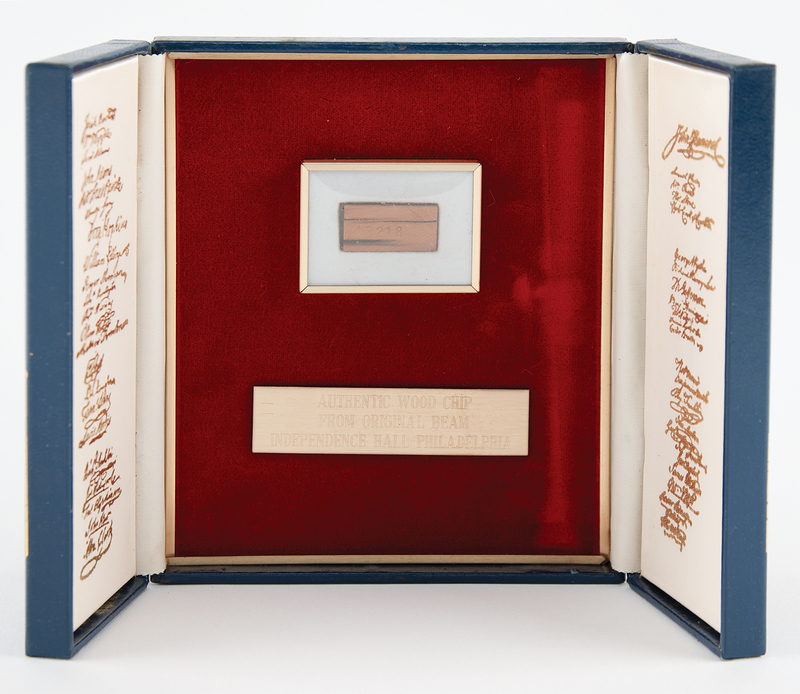 Lot 202 Independence Hall Wood Relic - Limited Edition