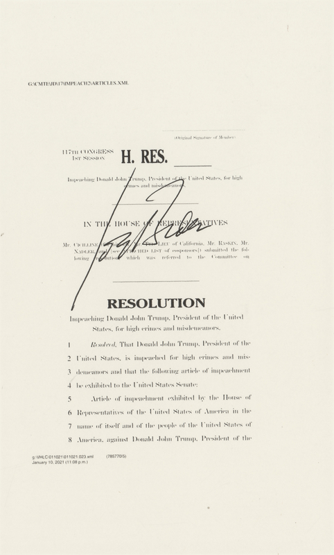 Lot 199 Joe Biden Signature